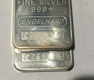 Engelhard Apmex Silver Bars 10 Oz 5 Total 4