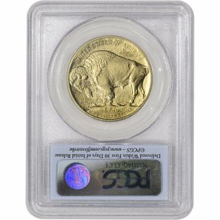 2009 American Gold Buffalo (1 oz) $50 - PCGS MS70 - First Strike Buffalo Label 2