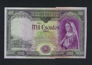 Portugal 1000 Escudos Nd 1956 Specimen Proof Pick Unlisted