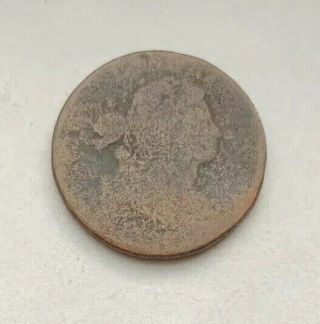 Draped Bust Large Cent No Date Possibly 1798 ?? Early American History Wow