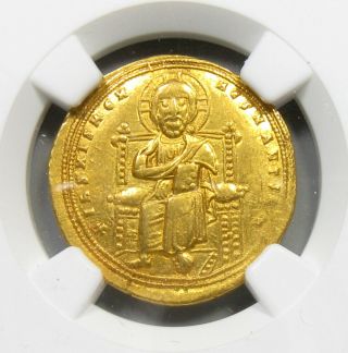 Byzantine Empire,  Romanus Iii (1028 - 1034) Av Hist.  Nomisma,  Ngc Ch Xf,  5/5,  5/5