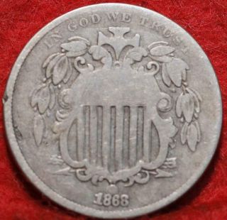 1868 Philadelphia Shield Nickel
