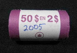 2005 Canada Toonie $2 Roll