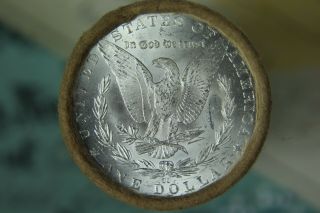 Morgan Roll $20 Bu Silver Dollar Unc 1889 & Cc Morgan Dollars Ends Pre 21 X10