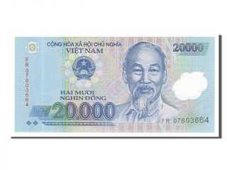 [ 155103] Viet Nam,  20,  000 D Ox Ng,  2007,  Km 120b,  Unc (65 - 70),  Fr07603664