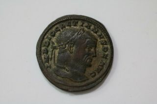 Roman Empire - Diocletian 284 - 305 Ad Ae Follis Sharp Details B18 6408