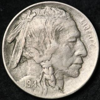 Au Horn 1914 Buffalo Nickel
