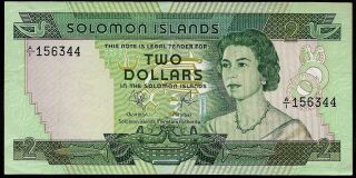 Solomon Islands - Pick 5 - 2 Dollars - 1977 - Queen Elizabeth - Vf
