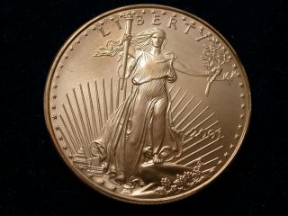 2001 - $50 1oz Gold American Eagle Ch Gem Bu - Pq - Nr