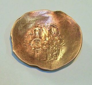 Byzantine Jesus Christ Virgin Mary Andronicus I Billon Electrum Silver Copper