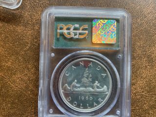 1960 Canada silver dollar PL66 PCGS - Green Label 2