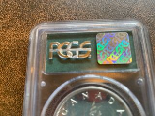 1960 Canada silver dollar PL66 PCGS - Green Label 4