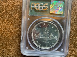 1960 Canada silver dollar PL66 PCGS - Green Label 5