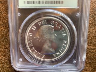 1960 Canada silver dollar PL66 PCGS - Green Label 6