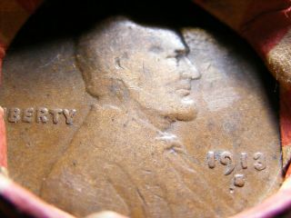 Roll Of Old Wheat Penny 1913 S - 1919 D On Ends
