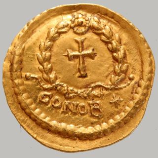 Roman Coin Aelia Eudoxia Gold Av Tremisses.  Constantinople