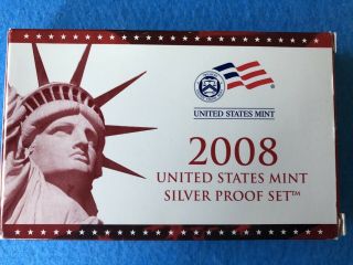 2008 United States Silver Proof Set W/