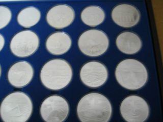 1976 Canada Olympic Commemorative 28 Coins Sterling Silver Set 5