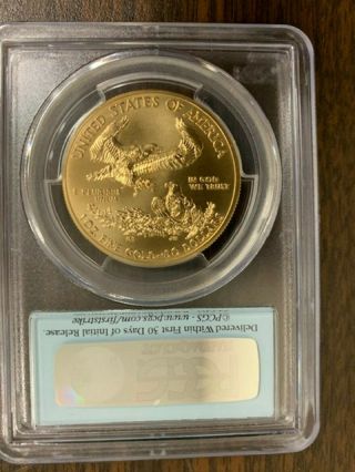 2012 - W MS70 PCGS FIRST STRIKE $50 GOLD EAGLE 2