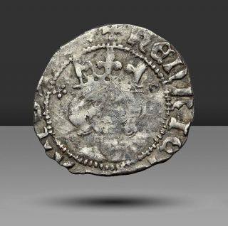 England.  Henry V,  1413 - 1422,  Hammered Silver Penny,  York,  Class C