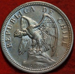 1940 Chile 1 Peso Clad Foreign Coin