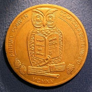Panama - Pacific Fifty Dollar Gold Slug issued by Coca - Cola Company,  1915 2