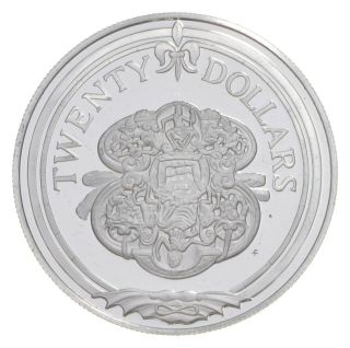 World Coin - 1985 British Virgin Islands 20 Dollars World Silver Coin - 19g 248