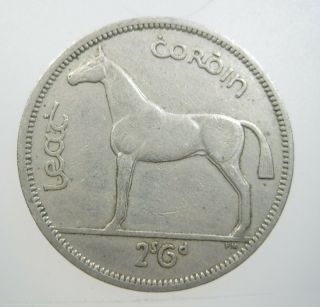 Ireland 1/2 Crown 1963 Horse Eire 62 World Money Coin