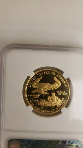 1993 $25 American Gold Eagle Ultra - Cameo 70 current value $12000 5