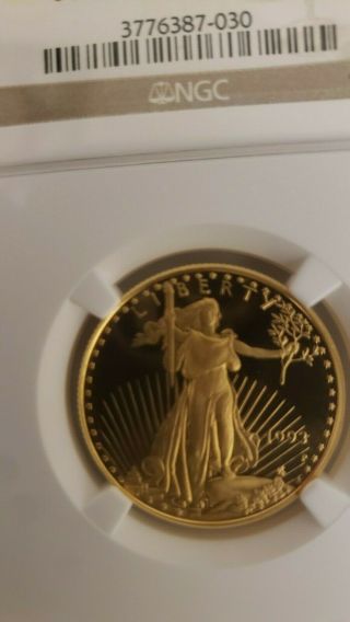 1993 $25 American Gold Eagle Ultra - Cameo 70 current value $12000 8