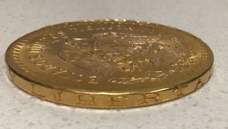 1947 Mexican $50 Peso Gold Coin - Collectible Gold Bullion Mexico Round 9