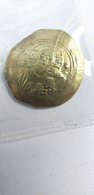 GOLD MICHAEL VII (A.  D 1071 - 78) NOMISMA OF THE BYZANTINE EMPIRE COIN 5