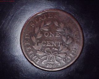 1801 Draped Bust Large Cent 2