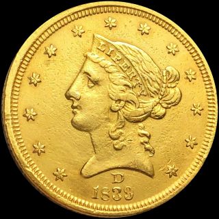 1839 - D Classic Head Half Eagle About Uncirculated $5 Gold Liberty Collector Nr