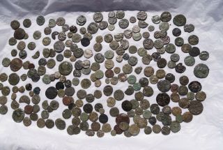 Metal Detector Finds Roman Coins Approx 230
