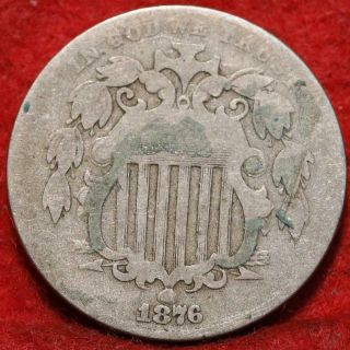 1876 Philadelphia Shield Nickel