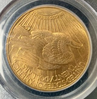 Authentic 1910 - S $20 Gold Saint Gaudens PCGS MS65 Gem San Francisco Double Eagle 3