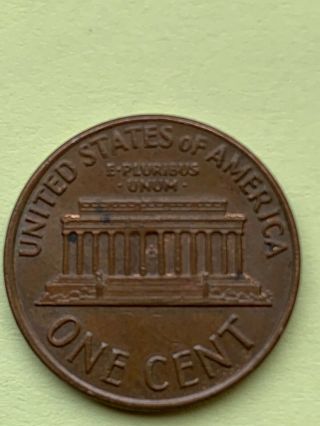 1972 D Lincoln Penny One Cent Coin Double Die Reverse & Obverse Date Error 3