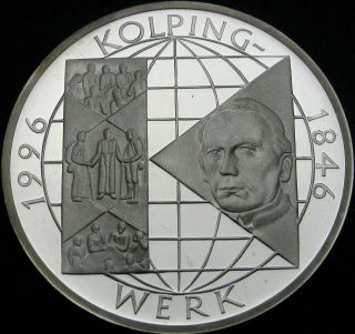 Germany 10 Mark 1996a Proof - Silver - Kolpingwerk - 1262 ¤