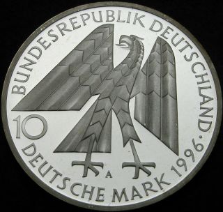 GERMANY 10 Mark 1996A Proof - Silver - Kolpingwerk - 1262 ¤ 2