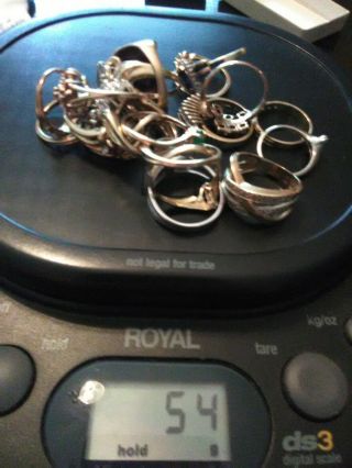 66 Grams Total 20 10 Kt Gold And 5 14 Kt Gold Ring All Wearable Or Scrap?