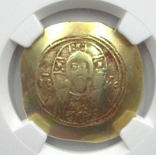 Michael Vii 1071 - 1078 Ad Byzantine Empire Gold Histamenon Nomisma Ngc Fine