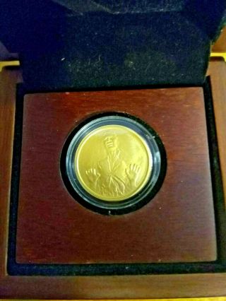 $25 Niue Star Wars Gold Coin 2017 Han Solo 1/4 Troy Oz.
