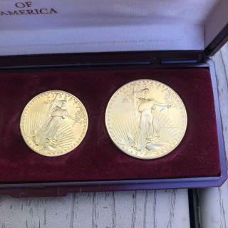 1989 American Gold Eagle Proof Four - Coin Set 4