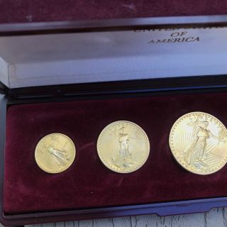1989 American Gold Eagle Proof Four - Coin Set 5