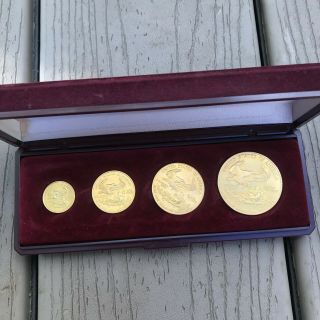 1989 American Gold Eagle Proof Four - Coin Set 6