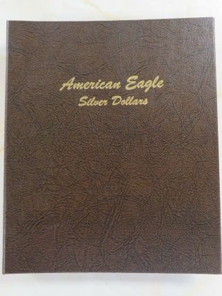 Complete Uncirculated American Silver Eagle Set In Dansco Album 1986 To 2019