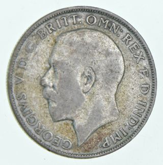 World Coin - 1926 Great Britain 1 Florin - World Silver Coin - 11.  1g 707