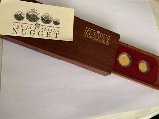Australia 1987 Nugget 4 - Coin Gold Proof Set