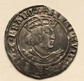 Tudor England,  Henry Viii Ar Groat,  Second Coinage